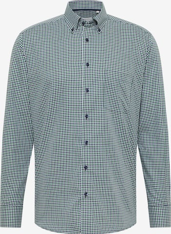 ETERNA Zakelijk overhemd in Groen: voorkant