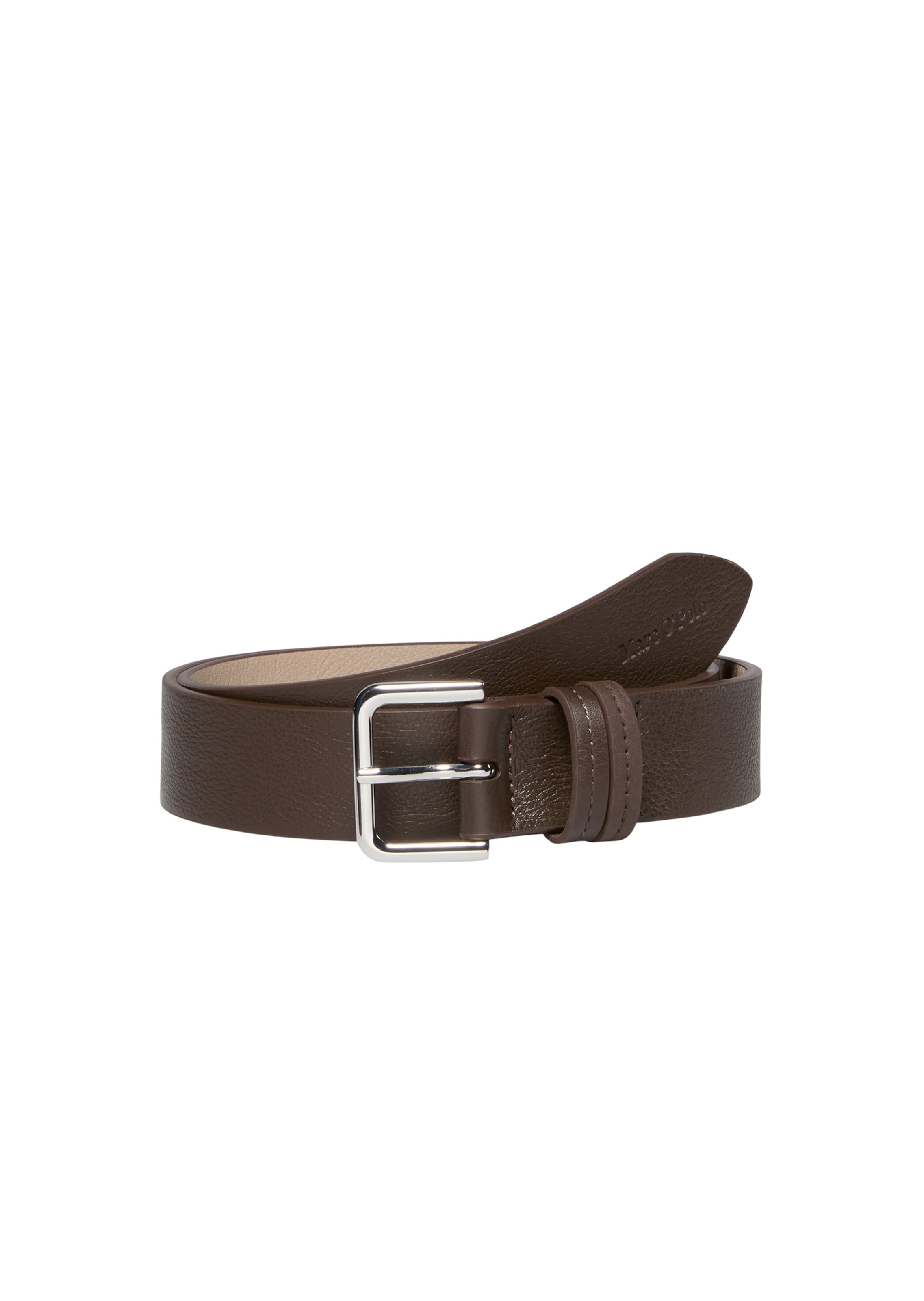 Marc O'Polo Belt in Brown: front