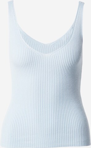 VERO MODA - Top de punto 'GLORY' en azul: frente