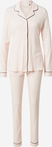 SCHIESSER Pajama 'Simplicity' in Pink: front