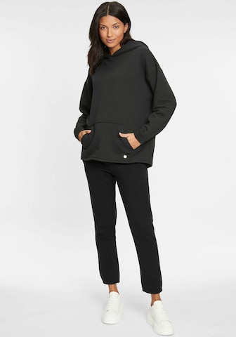 TAMARIS Sweatshirt in Schwarz