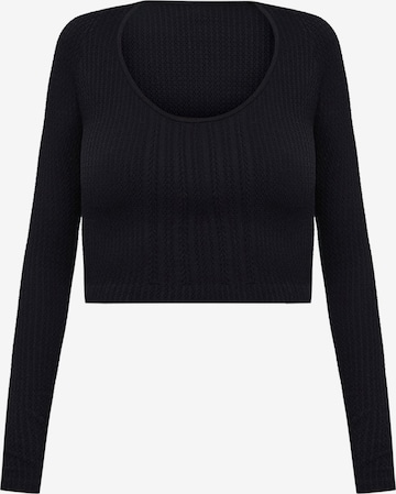 No Matter What Shirt 'Ball' in Schwarz: Vorderseite