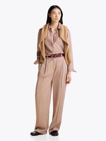 TOMMY HILFIGER Bluse in Braun