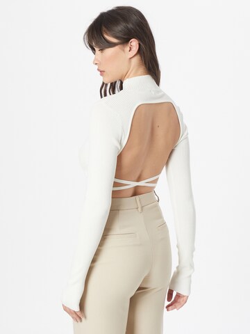 Nasty Gal Sweater in White