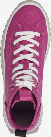 TAMARIS High-Top Sneakers in Pink