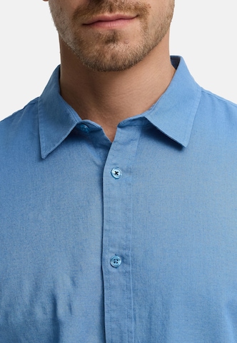INDICODE JEANS Regular fit Business shirt ' Ceppo ' in Blue