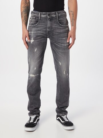 REPLAY Regular Jeans in Grau: predná strana
