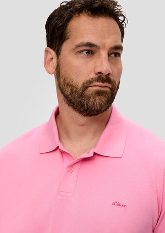 s.Oliver Red Label Big & Tall Shirt in Pink