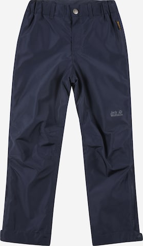 JACK WOLFSKIN Regular Outdoor Pants in Blue: front