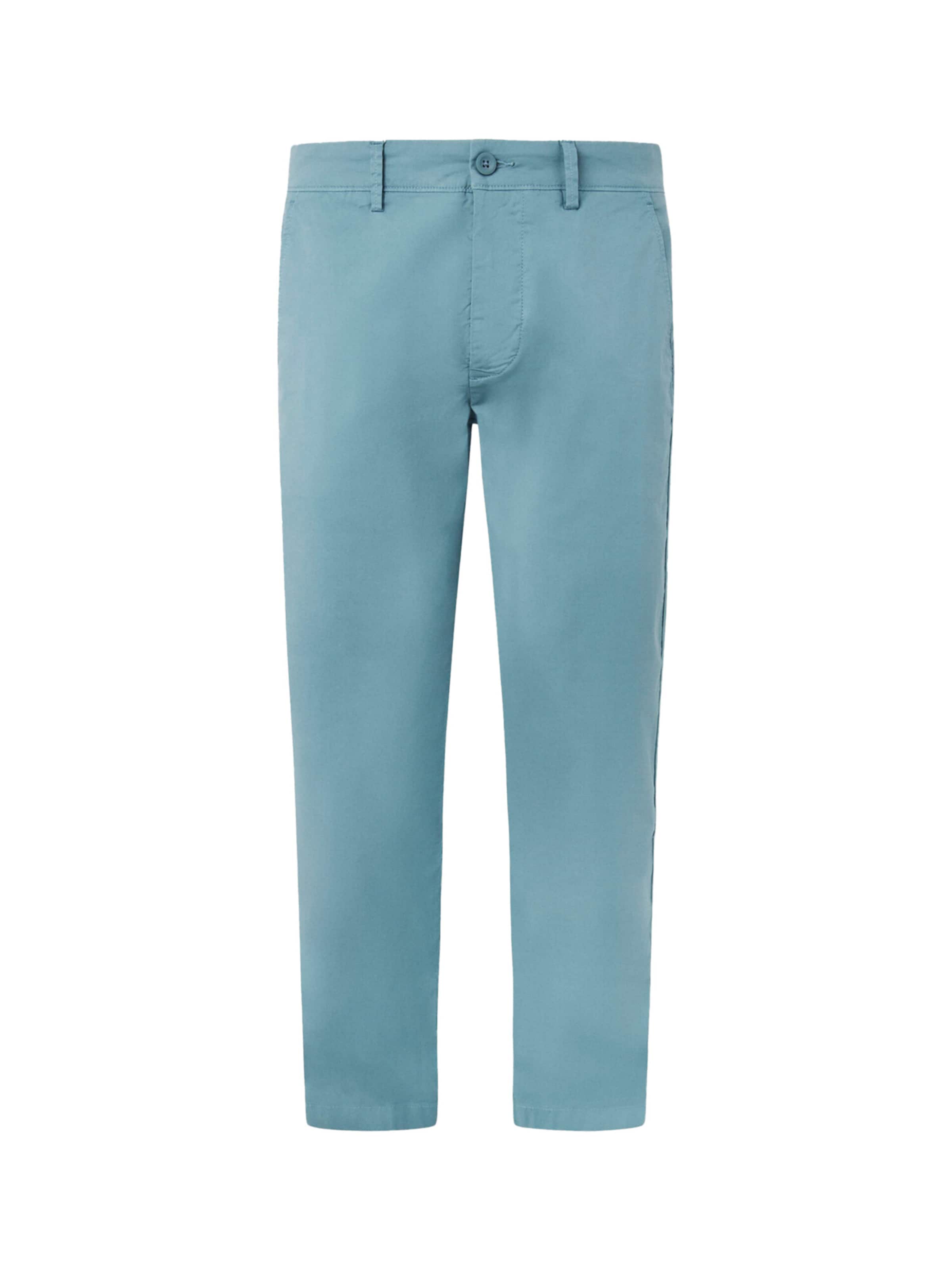 Pepe Jeans Regular Chino Pants in Blue: front