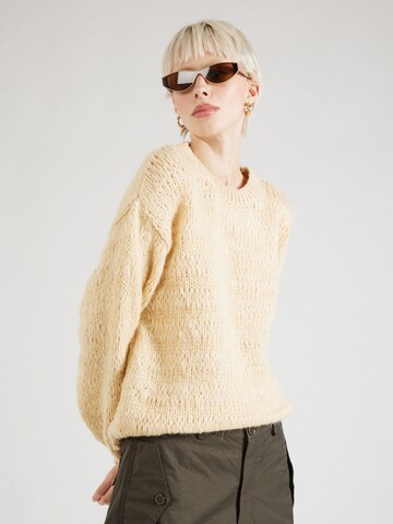 modström Pullover 'Grover' in Beige: predná strana