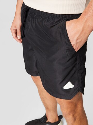 ADIDAS SPORTSWEAR Normální Sportovní kalhoty 'Tech' – černá