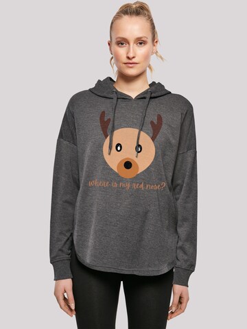 F4NT4STIC Sweatshirt in Grau: Vorderseite