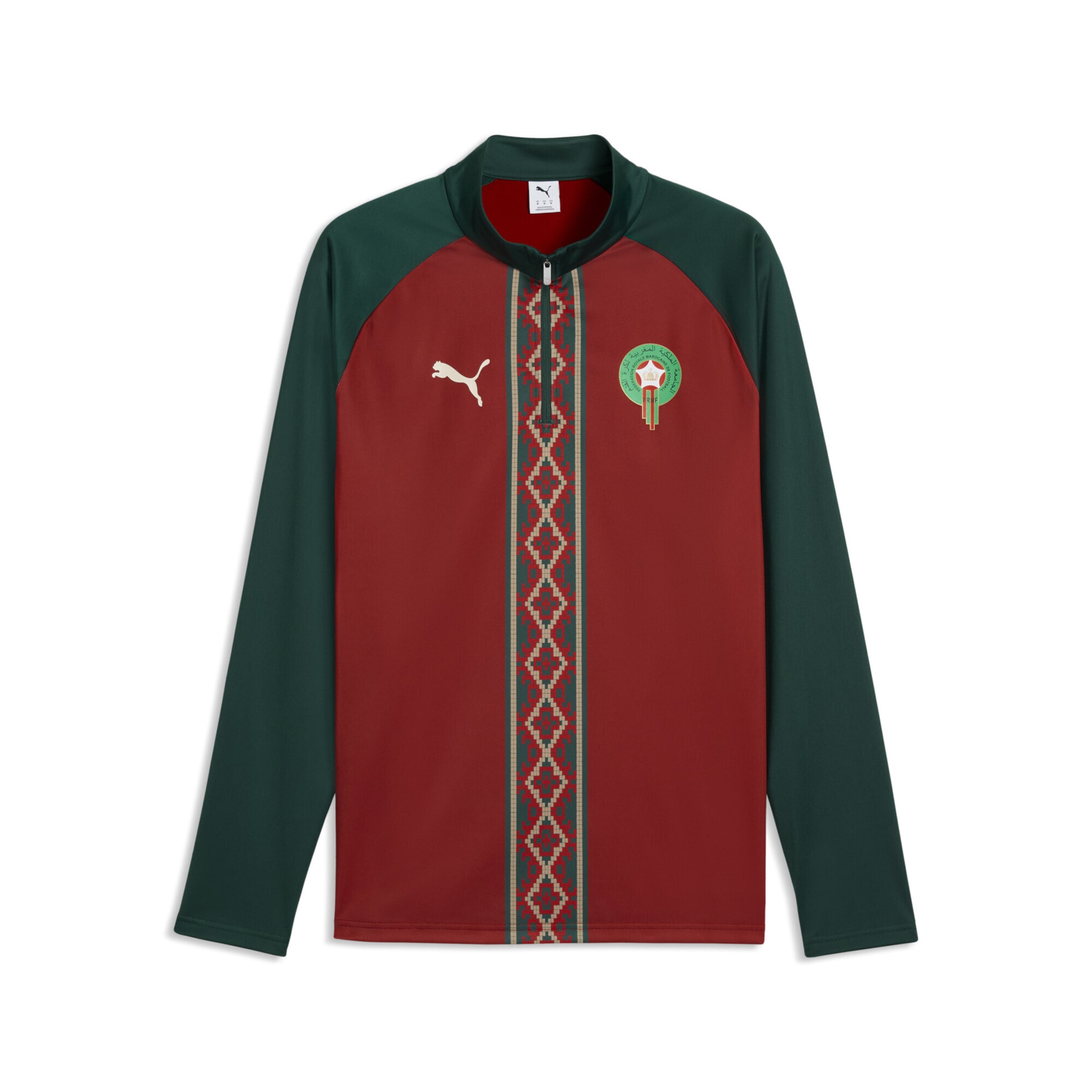 PUMA Functioneel shirt 'Marokko' in Rood: voorkant