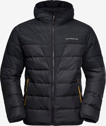 JACK WOLFSKIN Outdoor jacket in Black: front