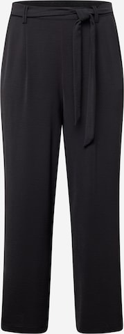 ABOUT YOU Curvy - Pierna ancha Pantalón 'Liane ' en negro: frente