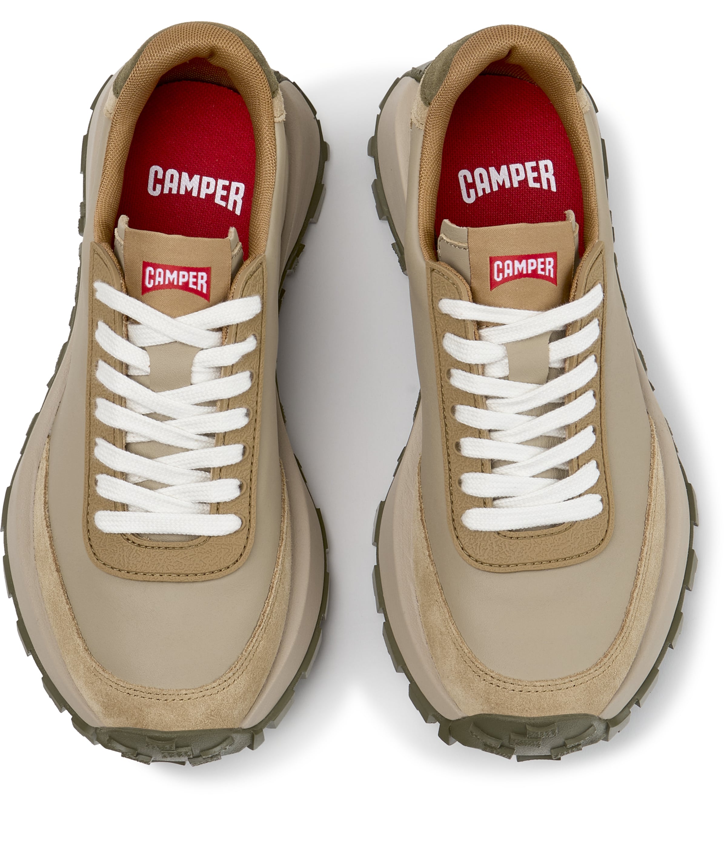 CAMPER Platform trainers ' Drift Trail ' in Beige