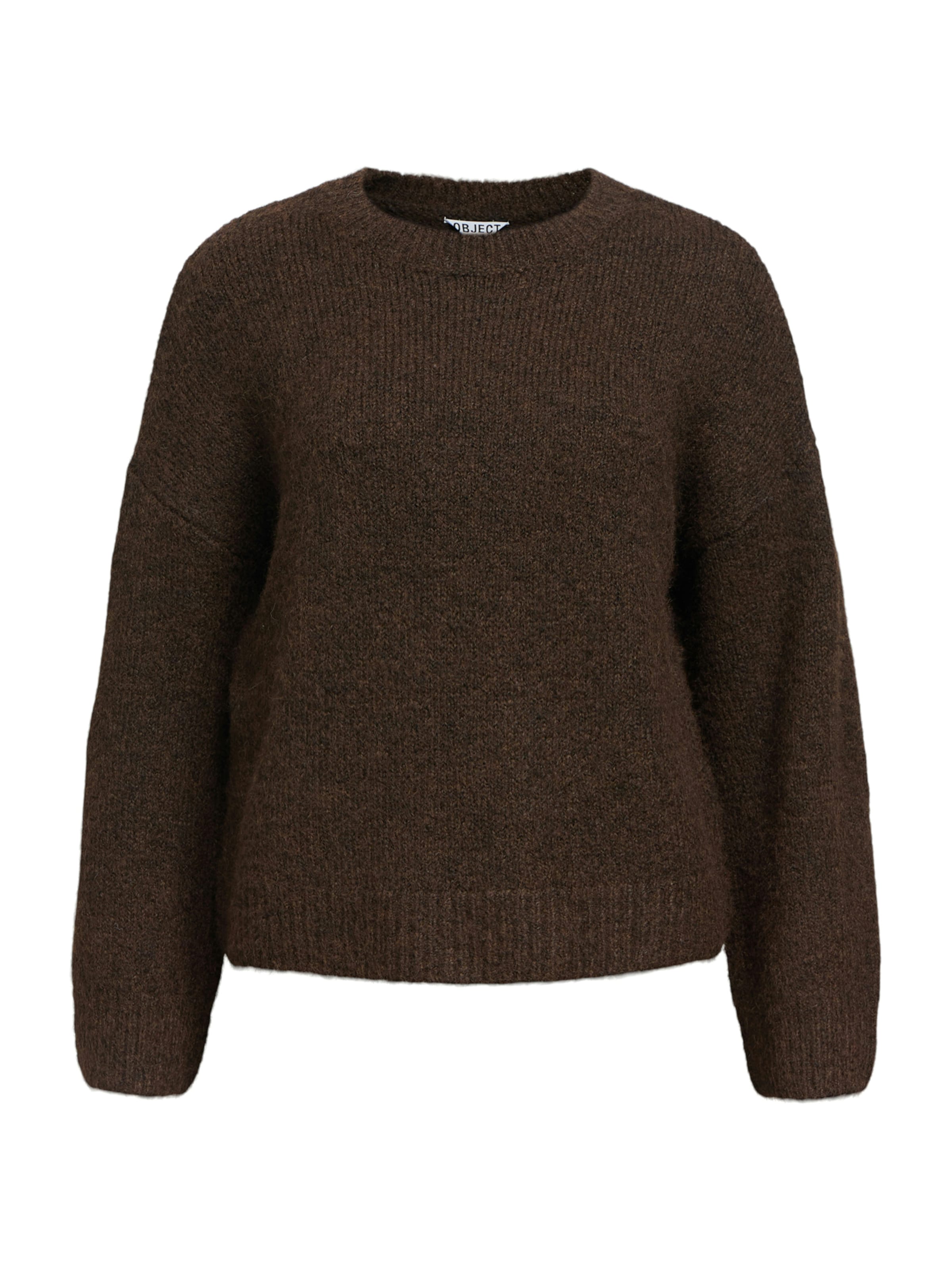 OBJECT Trui 'OBJSaggia' in Bruin: voorkant