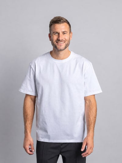 Dirts Shirt 'Heavy Cotton T-Shirt OVERSIZED' in S in White, Item view