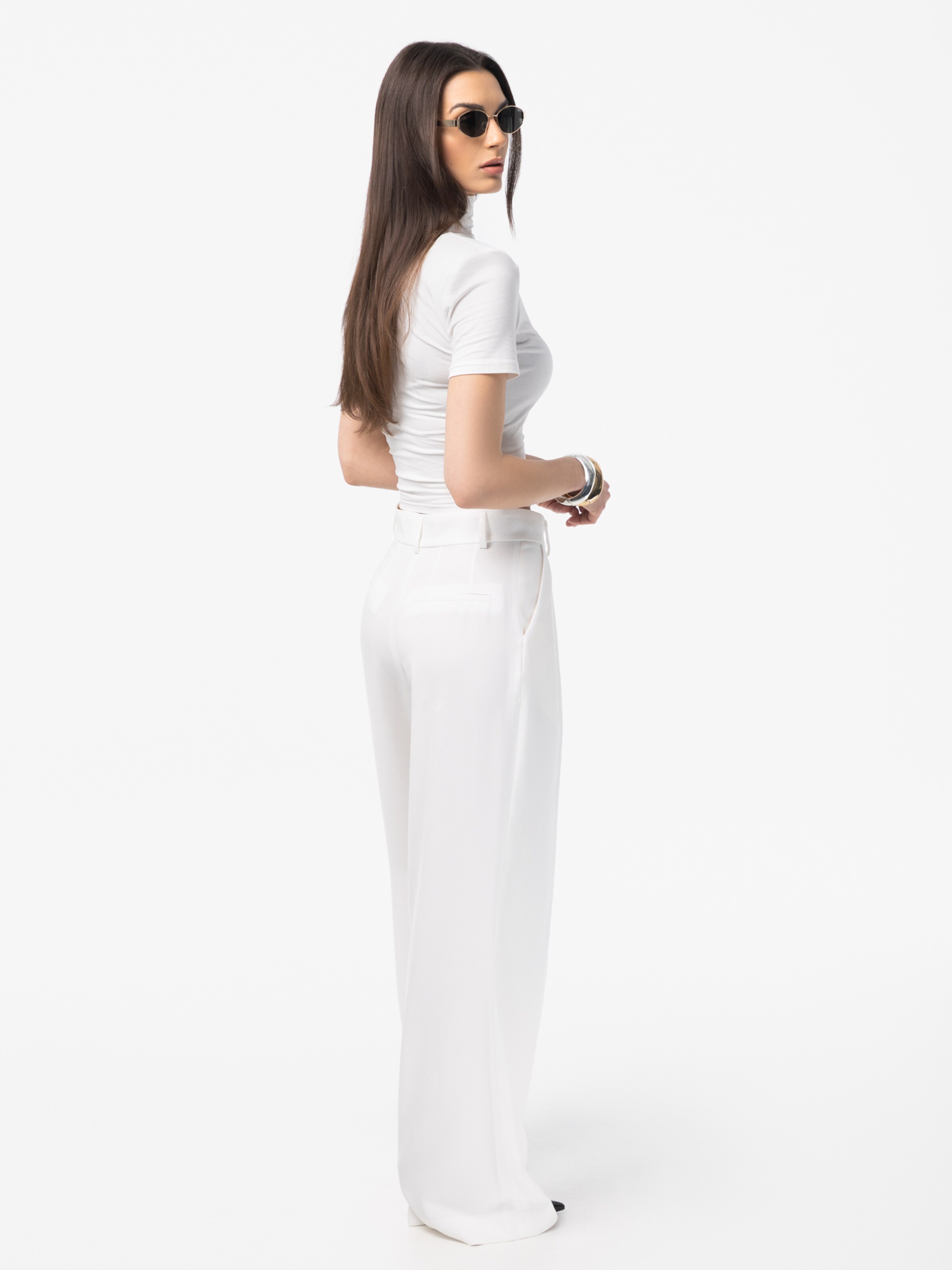 mandragora Loose fit Pants 'Naia' in White