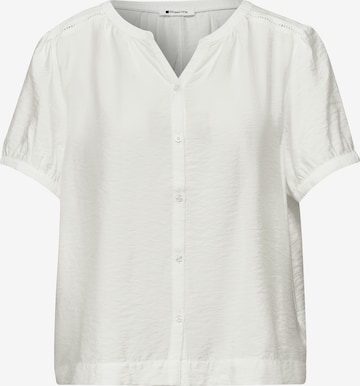 STREET ONE Bluse in Weiß: Vorderseite