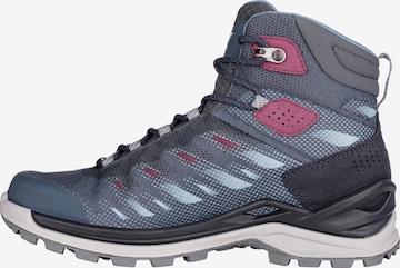 LOWA Boots 'Ferrox Mid GTX' in Blue: front