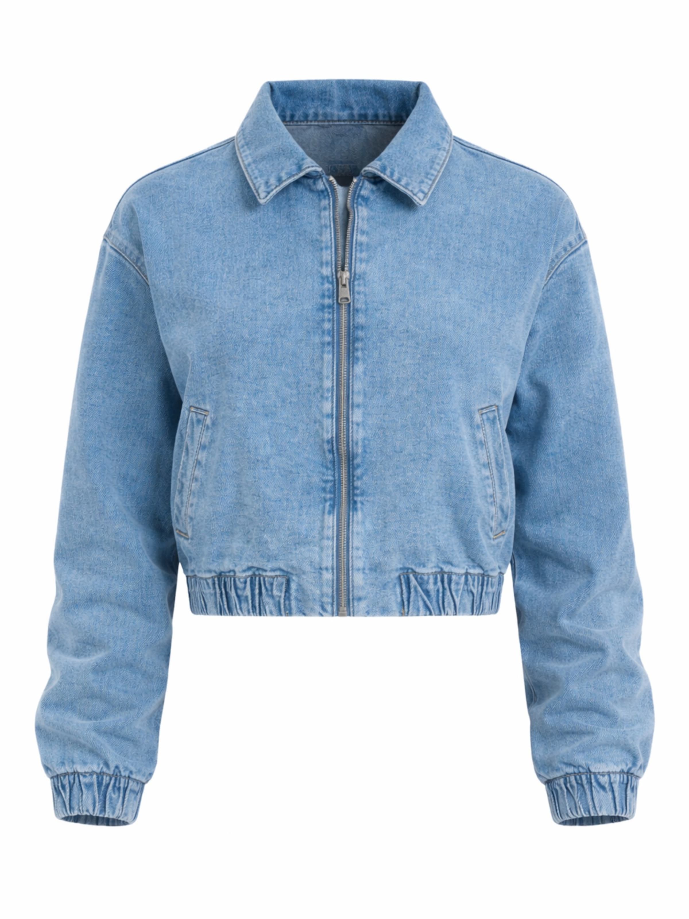 LEAFLETIC Winter Jacket 'Leafletic Women’s Long Sleeve Jacket' in Blue: front