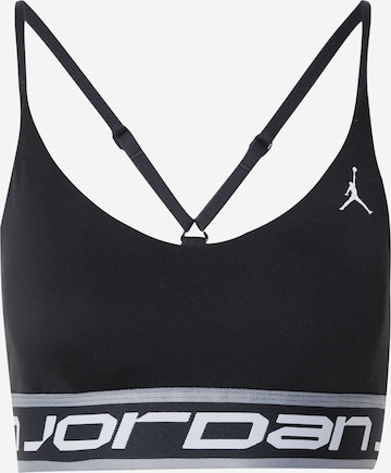 NIKE Bustier Urheilurintaliivit 'INDY' värissä musta: etupuoli