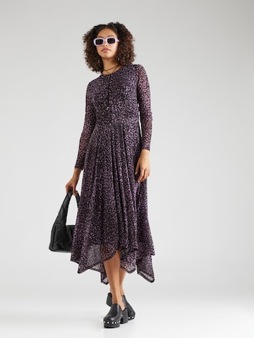 Whistles Dress in Purple