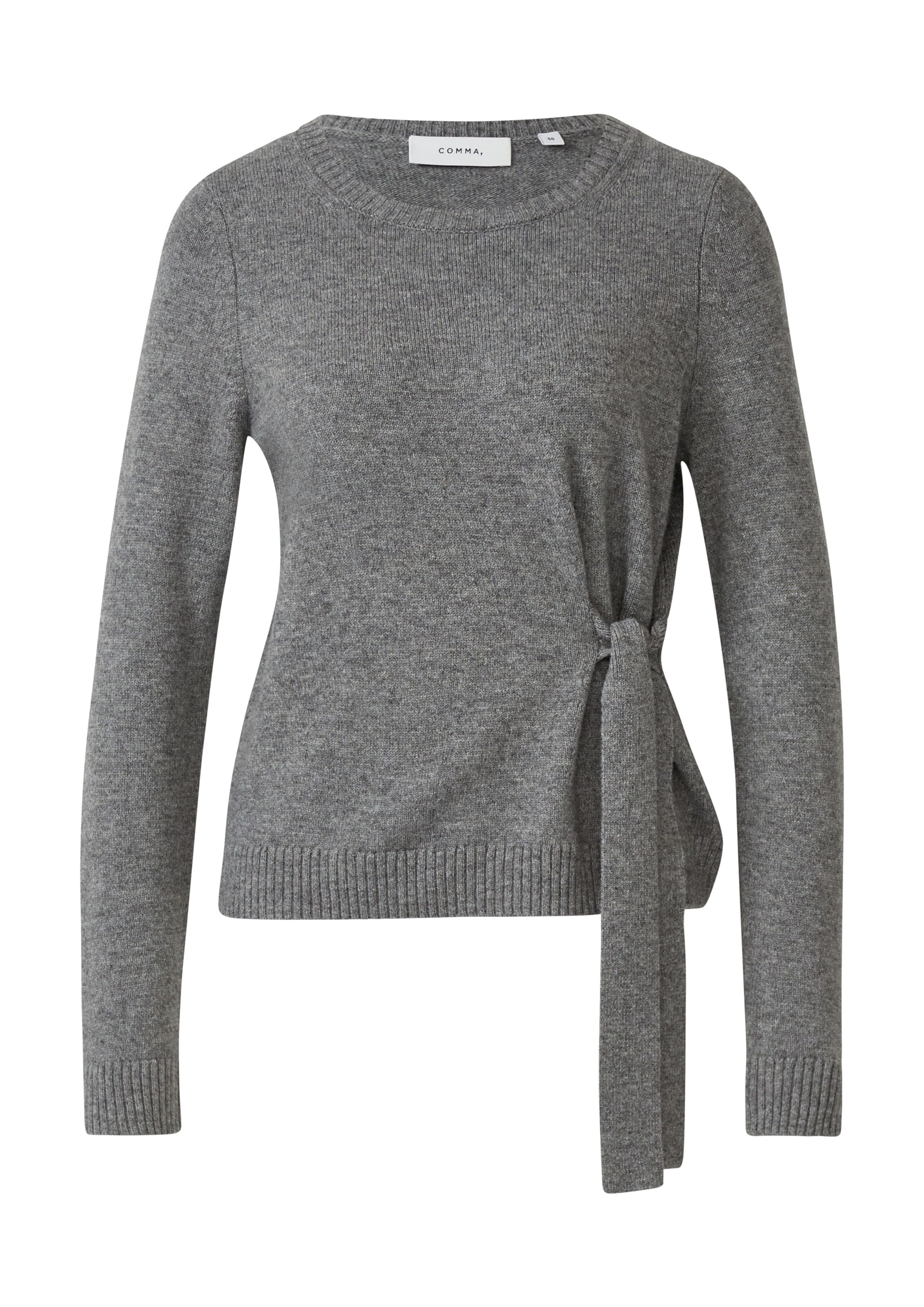 COMMA Sweater in Grey: front