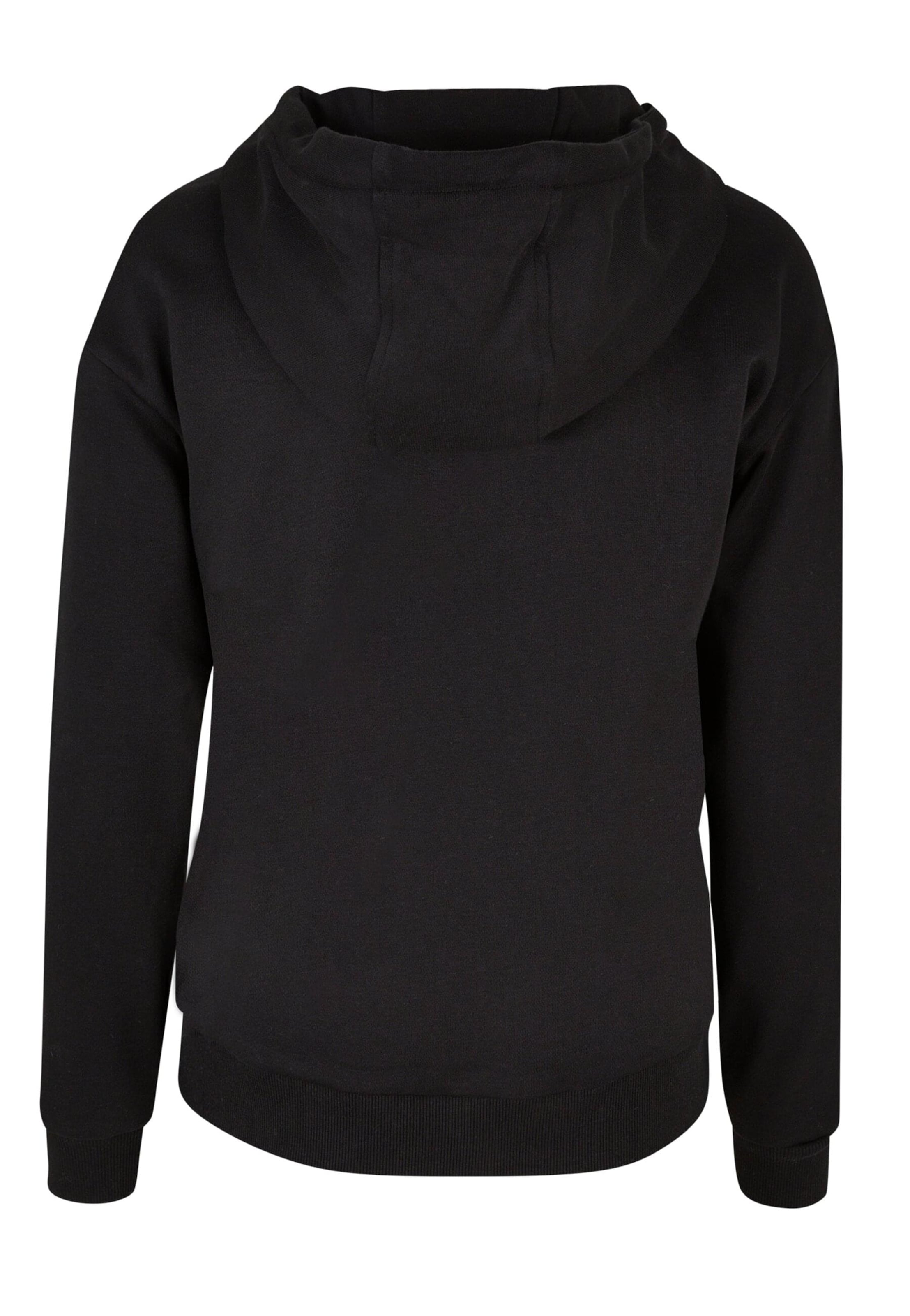 Merchcode Sweatshirt 'Stay Wild' in Schwarz