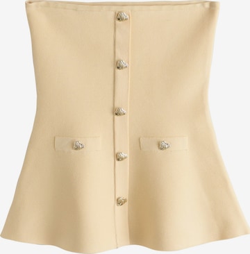 Tops en tricot Next en jaune : devant