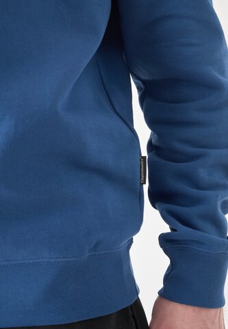 Cleptomanicx Sweatshirt 'Crewneck Ligull Classic' in Blau