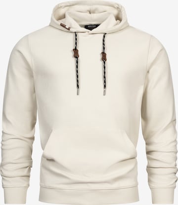 INDICODE JEANS Sweatshirt ' Guadalupe' in Geel: voorkant