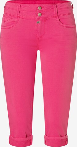 TIMEZONE Slimfit Jeans 'Enya' i rosa: framsida