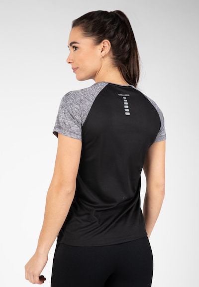 Gorilla Wear Functioneel shirt in de kleur Grijs gemêleerd / Zwart, Productweergave
