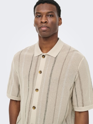 Giacchetta 'ONSTobby' di Only & Sons in beige