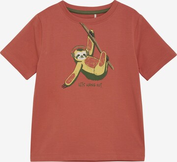 MINYMO T-Shirt in Braun: predná strana