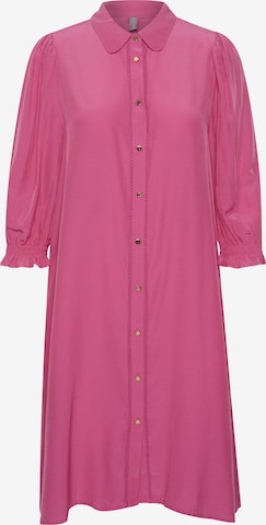 CULTURE Blusenkleid 'asmine' in Pink: predná strana