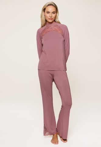 LingaDore Pyjama in Lila: Vorderseite