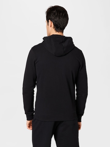 Lyle & Scott Zip-Up Hoodie in Black