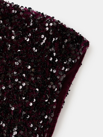 MANGO Рокля за коктейл в червено