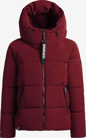 khujo - Chaqueta de invierno 'Ono2' en rojo: frente
