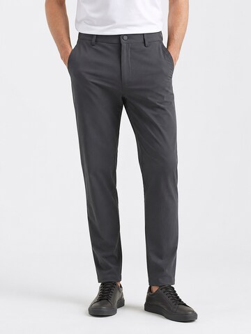 ALLTHEMEN Regular Traditional Pants 'Feder' in Grey: front