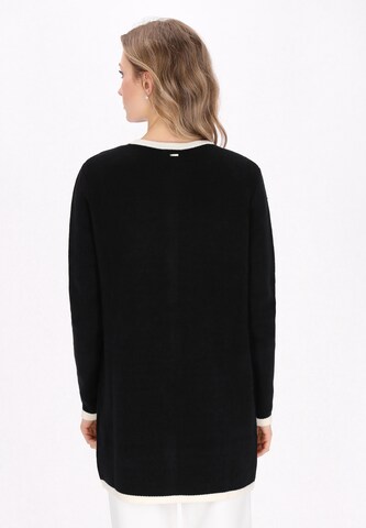 Cardigan DreiMaster Klassik en noir