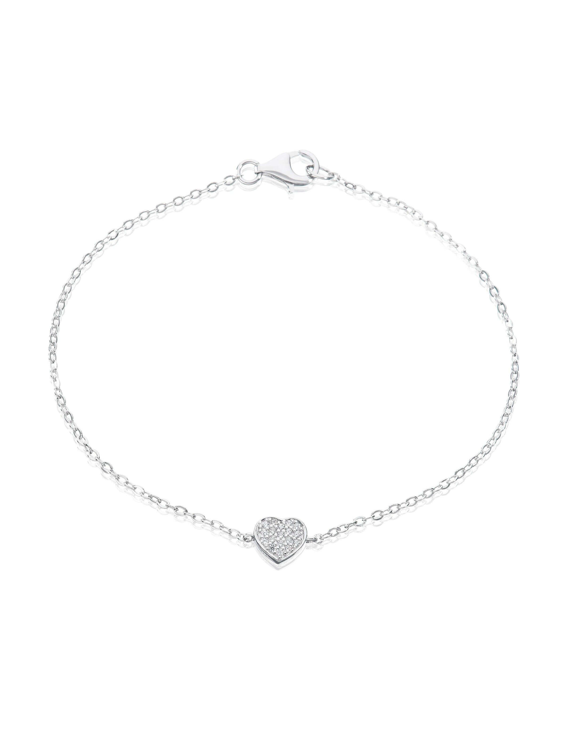 Eye Candy Bracelet 'ECJ-BR0112' in Silver: front