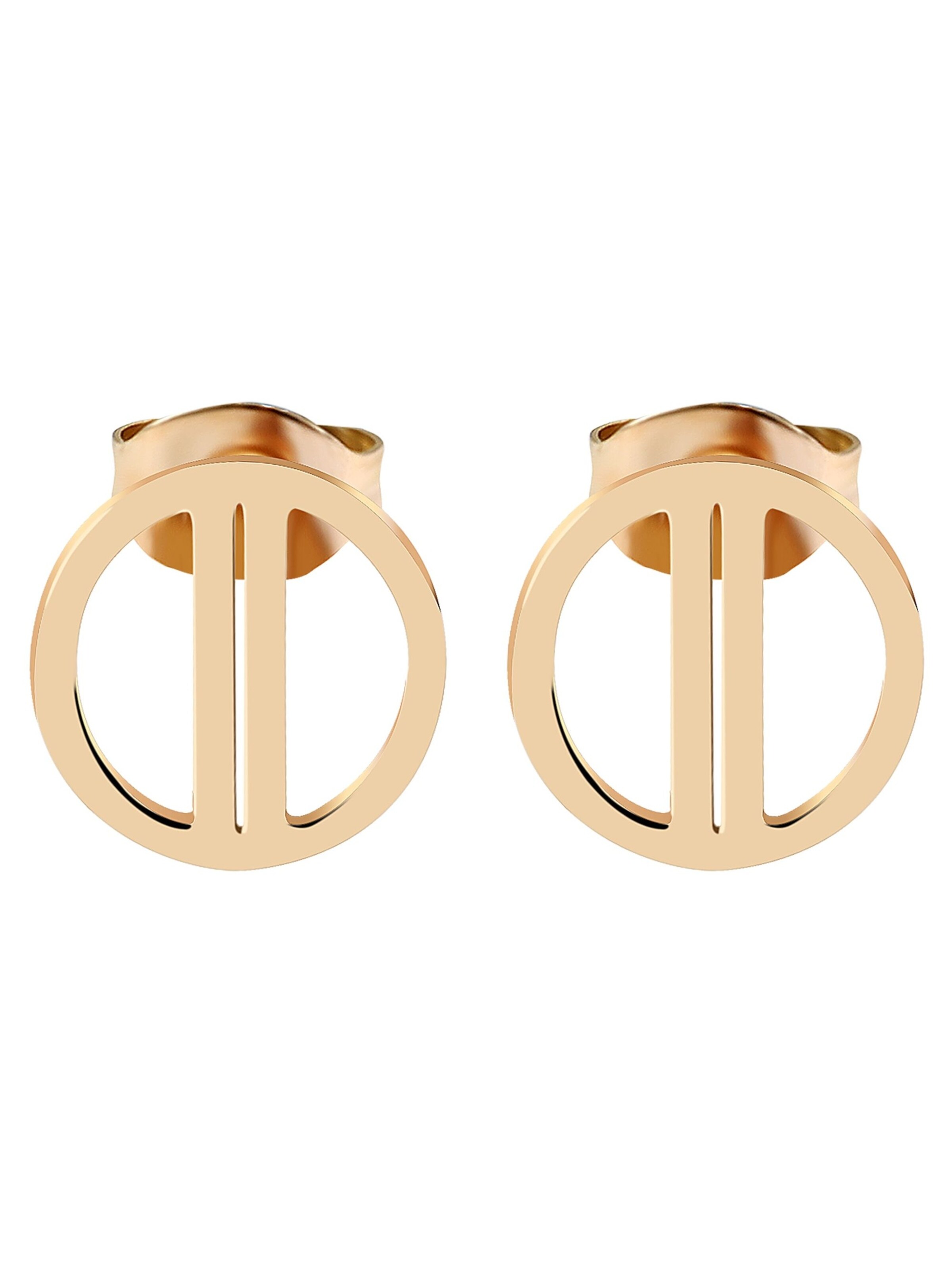 Akzent Earrings 'Martine' in Gold: front