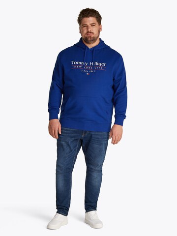 Felpa di Tommy Hilfiger Big & Tall in blu