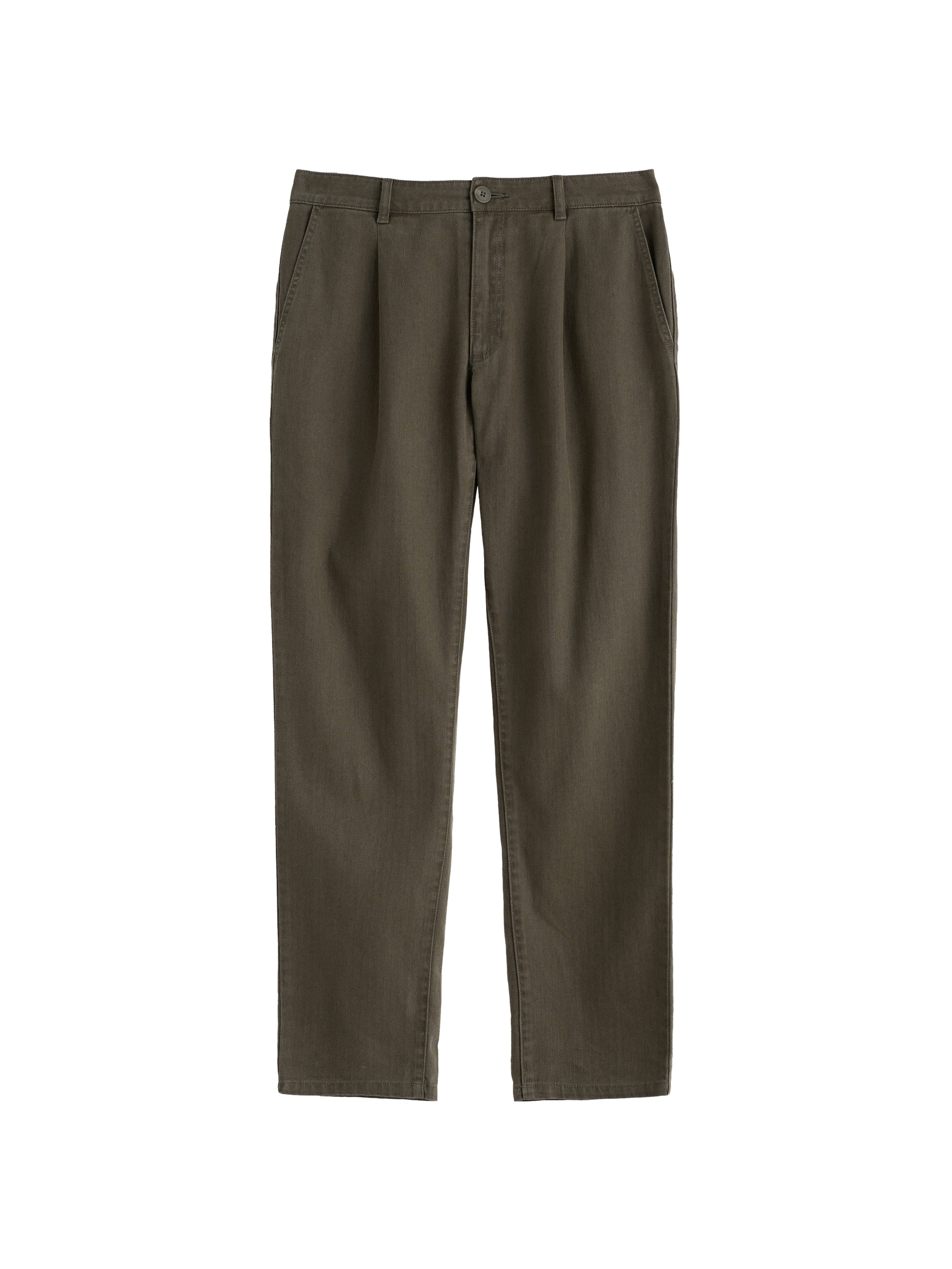 Regular Pantalon 'Helmsman' Seasalt Cornwall en vert : devant
