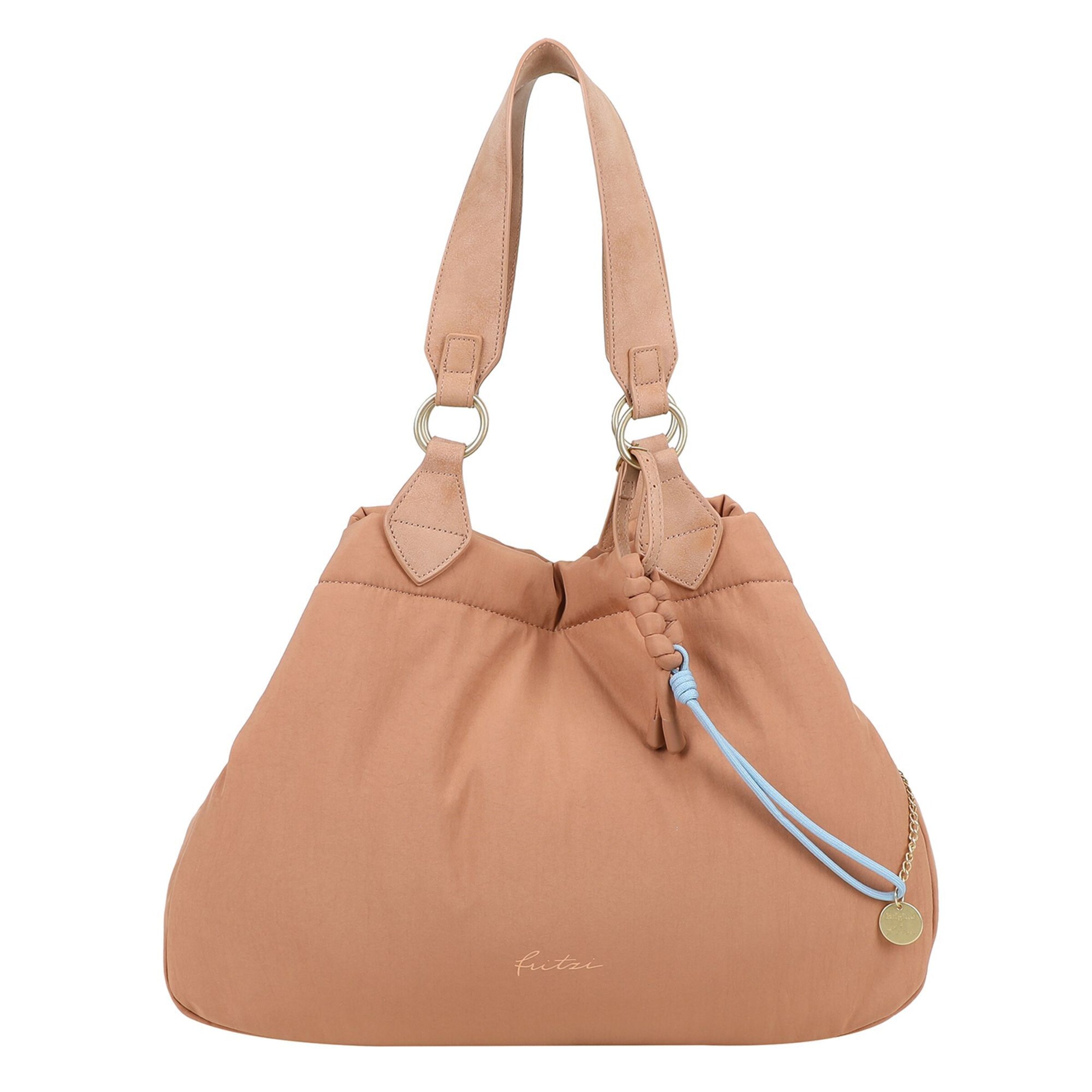 Shopper 'Brigitte' di Fritzi aus Preußen in arancione: frontale